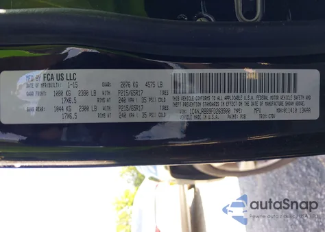 2015 Jeep Patriot Sport из США, поврежденный, VIN 1C4NJRBB9FD269900